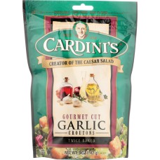 CARDINI'S: Gourmet Cut Garlic Croutons, 5 oz