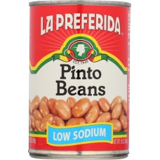 LA PREFERIDA: Low Sodium Pinto Beans, 15 oz