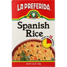 LA PREFERIDA: Spanish Rice, 5.25 oz