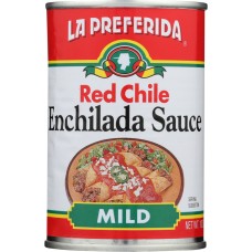 LA PREFERIDA: Red Chile Mild Enchilada Sauce, 10 oz