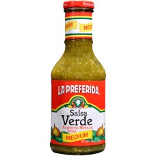 LA PREFERIDA: Salsa Verde Medium, 16 oz