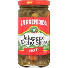 LA PREFERIDA: Pepper Jlpno Slc Hot, 11.5 oz