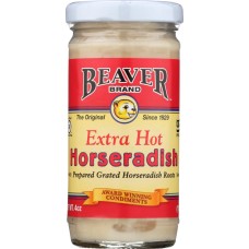 BEAVER BRAND: Extra Hot Horseradish, 4 oz