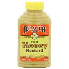 BEAVER: Honey Mustard Squeeze Bottle, 13 oz