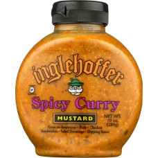 INGLEHOFFER: Mustard Spicy Curry, 10 oz