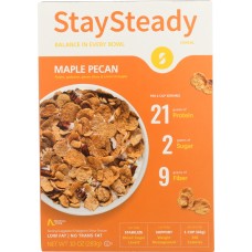 NUTRITIOUS LIVING: Cereal Maple Pecan Stay Steady, 10 oz
