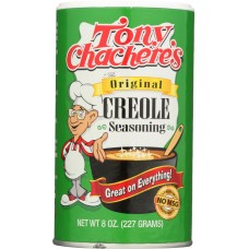 TONY CHACHERE'S: Original Creole Seasoning, 8 oz