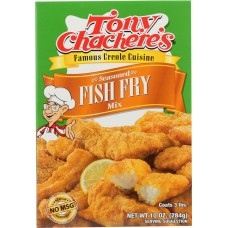 TONY CHACHERES: Seasoned Fish Fry Mix, 10 oz