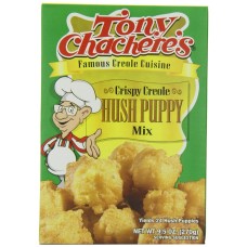 TONY CHACHERES: Crispy Creole Hush Puppy Mix, 9.5 oz