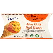 NATES: Aloo Gobi Roti Wrap, 5.3 oz