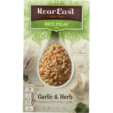 NEAR EAST: Rice Pilaf Mix Garlic and Herb, 6.3 Oz