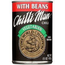 CHILLI MAN: Chili with Beans Vegetarian, 15 oz