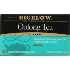 BIGELOW: Oolong Tea Classic 20 Tea Bags, 1.50 oz