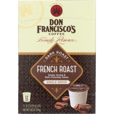 DON FRANCISCO: Coffee Frnch Rst Ss, 12 pk