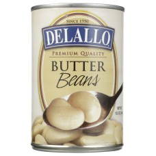 DELALLO: Butter Beans, 15.5 oz