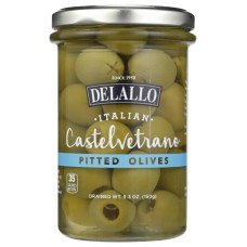 DELALLO: Olives Pitted Castelvetrano, 5.3 oz