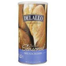 DELALLO: Italian Seasoned Breadcrumbs, 24 oz