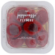 DELALLO: Red Pepperazzi Peppers, 8 oz