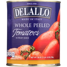 DELALLO: Tomato Peeled, 28 oz