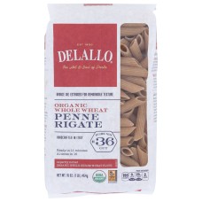 DELALLO: Organic Penne Rigate Pasta No.36, 16 oz