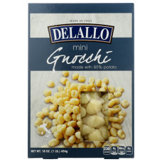 DELALLO: Gnocchi Mini Potato, 16 oz
