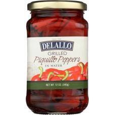 DELALLO: Pepper Piquillo Grilled, 12 oz