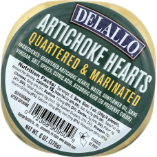 DELALLO: Marinated Artichoke Hearts, 6 oz