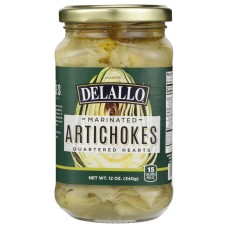 DELALLO: Marinated Artichoke Hearts, 12 oz