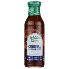 WALDEN FARMS: Original Barbeque Sauce, No Carbs And Sugar Free, 12 oz