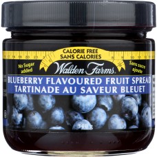 WALDEN FARMS: Calorie Free Fruit Spread Blueberry, 12 oz