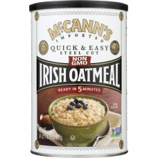MCCANN'S: Irish Oatmeal Quick & Easy Steel Cut Oats, 24 oz