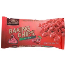 LOG HOUSE: Cherry Flavored Chip, 10 oz