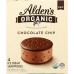 ALDENS ORGANIC: Ice Cream Sandwich Chocolate Chip, 4 pk