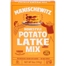 MANISCHEWITZ:  Homestyle Potato Latke Mix, 6 oz