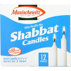 MANISCHEWITZ: Shabbat Candles, 12 ct