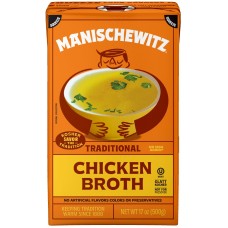 MANISCHEWITZ: Chicken Broth, 17 fo