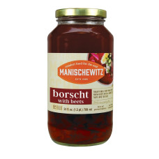 MANISCHEWITZ: Borscht With Diced Beets, 24 oz