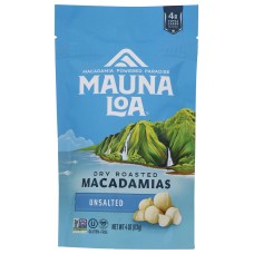 MAUNA LOA: Macadamia Unsalted, 4 oz