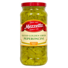 MEZZETTA: Deli-Sliced Golden Greek Peperoncini, 16 oz