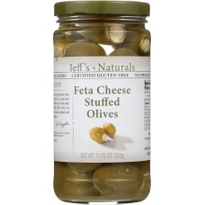 JEFFS GARDEN: Feta Cheese Stuffed Olive, 11.75 oz