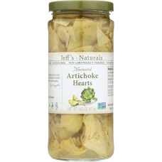 JEFFS NATURALS: Marinated Artichoke Hearts, 14.5 fl oz