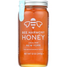 BEE HARMONY: Honey New York Local Honey, 12 oz