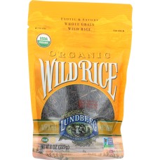 LUNDBERG: Organic Wild Rice, 8 oz