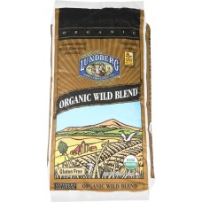 LUNBERG: Organic Wild Blend Rice, 25 lb