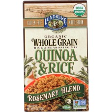 LUNDBERG: Whole Grain Quinoa & Rice Rosemary Blend, 6 oz