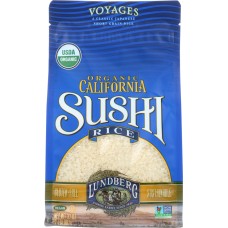LUNDBERG: Organic California Sushi Rice, 2 lb