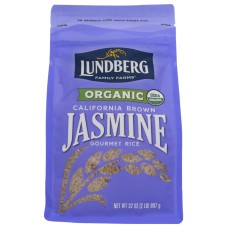 LUNDBERG: Organic California Brown Jasmine Rice, 2 lb