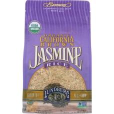 LUNDBERG: Organic California Brown Jasmine Rice, 2 lb