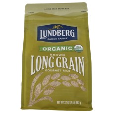 LUNDBERG: Organic Long Grain Brown Rice, 2 lb