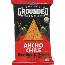 LUNDBERG: Red Rice & Quinoa Ancho Chile Chips, 5.5 oz